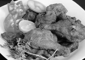 Fry Tandoori Chicken Leg