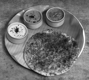Ghee Onion Podi Oothappam