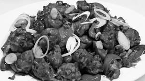 Chilli Mushroom Dry