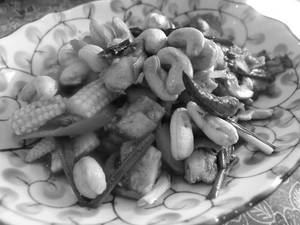 Baby Corn Cashew Fry