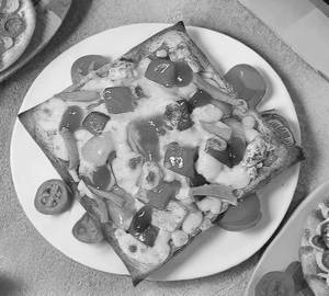 Bread Pizza Veg