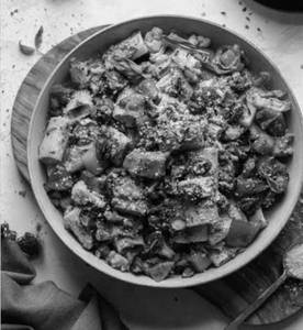 Grilled Veggies Pesto Salad