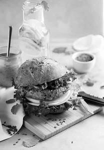 Spinich & Corn Burger
