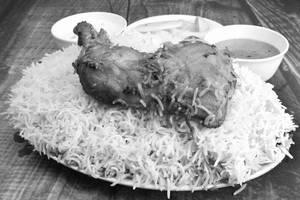 Full Chicken Biryani