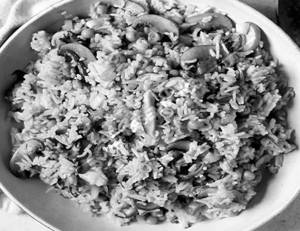 Mushroom Fried Rice
