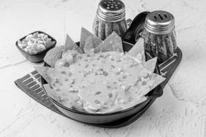 Nachos with Orange Sauce