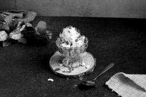Fruit Salad With Ice Cream
