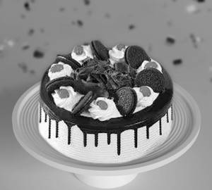 Eggless Oreo Black Forest cake ( 680 grams) ( 1.5 Lbs) 