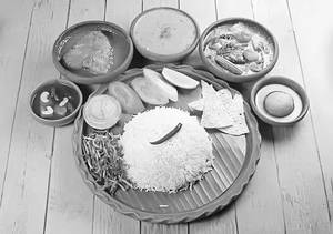 Bhetki Thali