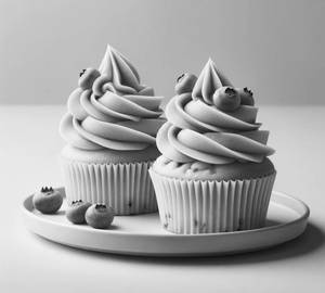 Blueberry Cupcake   Pack Of 2