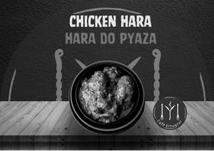 Chicken Hara Do B/l Pyaza B/l