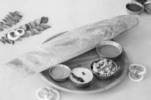 Butter paneer dosa