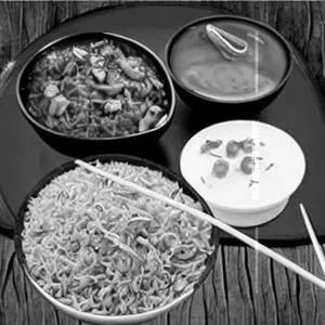 Cafe Momo Special Ginger Fried Rice 
