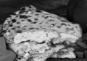Cheese Capsicum Onion Naan