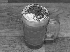Cold Coffee With Vanilla Ice Cream