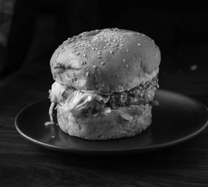Chicken shawarma burger