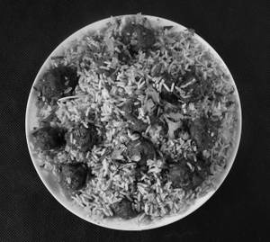 Veg Manchurian Fried Rice