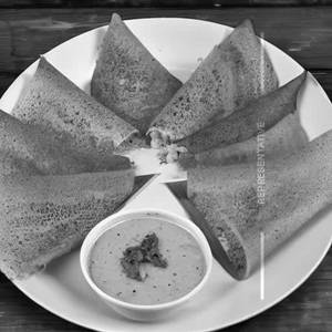 Ginger podi plain dosa