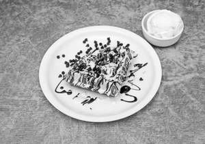White Chocolate Fantasy Waffle Sundae