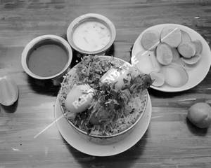 Fried Piece Chicken Biryani