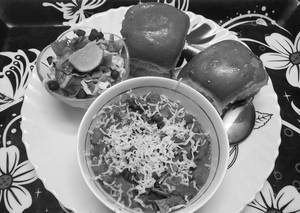 2 Plate butter Pav Bhaji