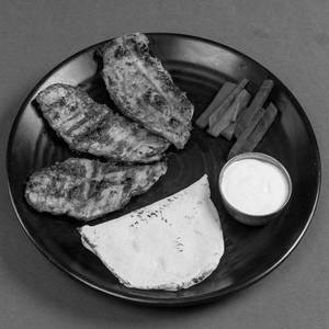 Boneless Bbq + Choice Of Indian Bread