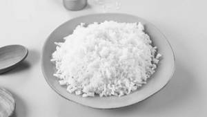 Plain steamed rice