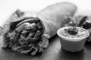 Chilli Cheese Soya Chaap Shawarma