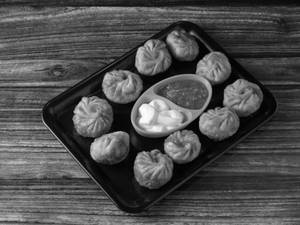Veg Momos (fried)