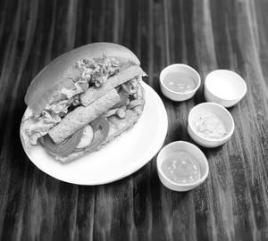 6" Roasted chicken & chicken seekh sub