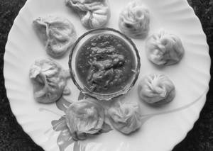 Corn Cheese Steam Momos