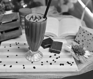 Chocolate milkshake                                                     