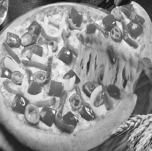 Capsicum Paneer Pizza