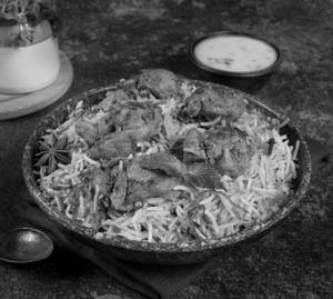 Boneless peper chicken biryani