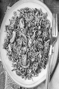 Mushroom Fried Rice