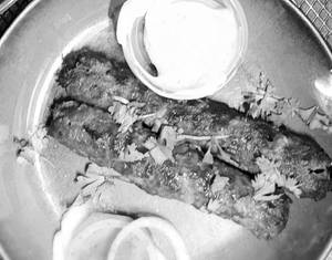 Chicken adana kebab