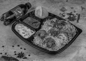 Prawns Biryani (half) + Pepsi (500 Ml)