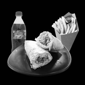 Egg Chatpata Wrap Combo ( Fries + Drink )