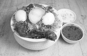 Chicken Biryani                                                           