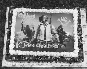 Blueberry Blast 1 KG + (1/2 KG Free) - Photo Cake