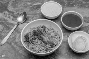 Chicken Biryani With Gravy