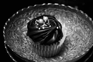 Chocolate Large Cup Cake (2pcs)