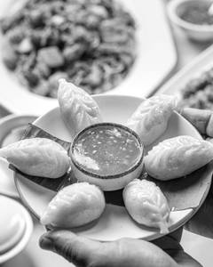 Steamed Coconut Dumplings With Honey Butter Sauce (Mc)