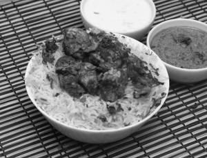 Fry Piece Chicken Biryani