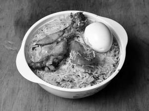 Chicken Dum Biryani .