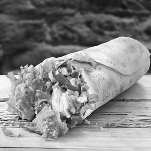 Chicken Patty Wrap
