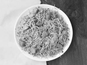 Double Chicken Chowmin (1 Plate) 