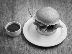 Chicken Double Patty Burger