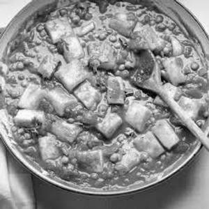 Matar paneer