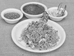 Chicken Curry Biryani